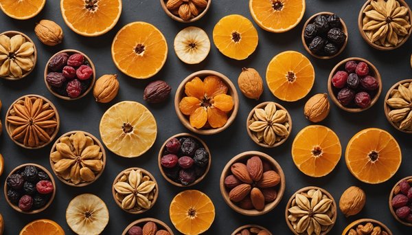 Fruits séchés : des délices sains à portée de main